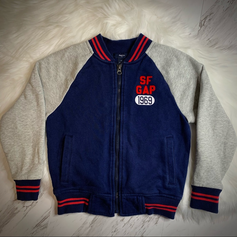 Gap Kids Zip Sweatshirt Size 6-7